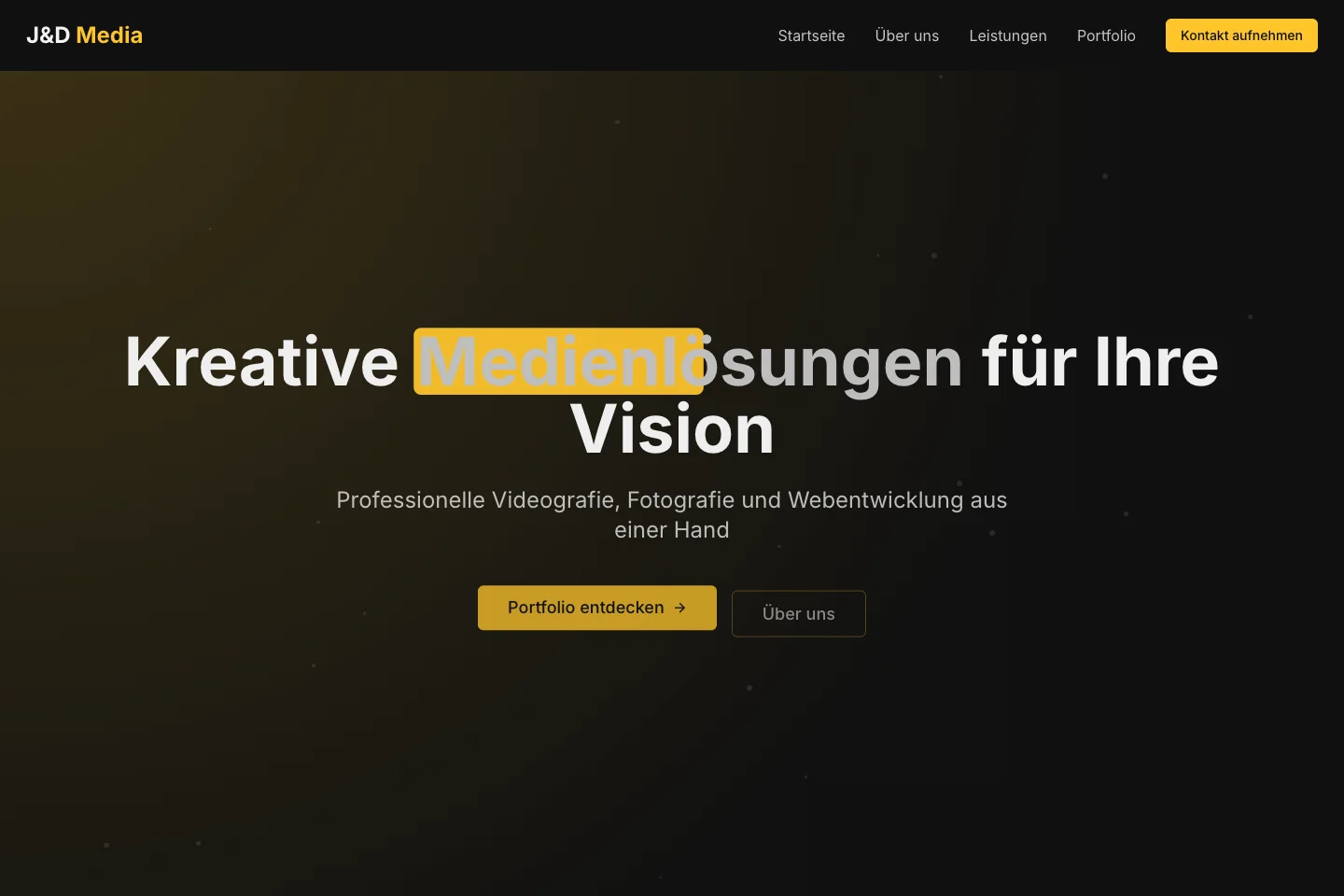 J&D Media website
