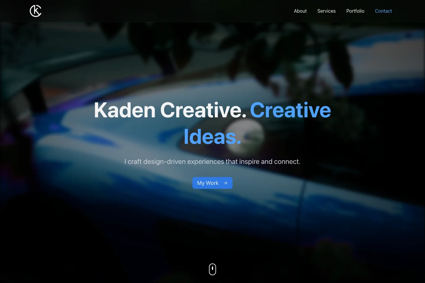 Kaden Creative website